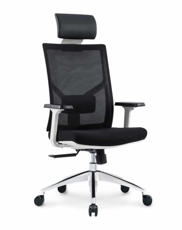 CH 226A White Executive Chair 2 https://officeinn.ae