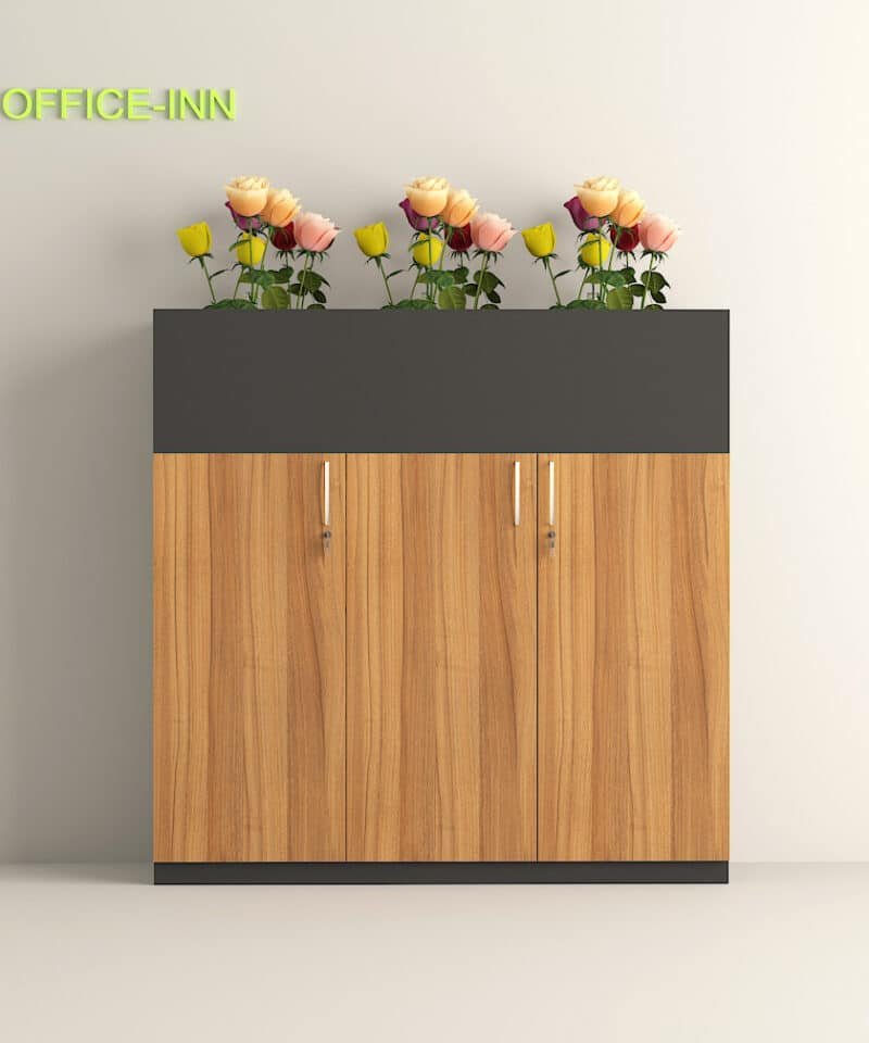 Olien Wooden Planter Cabinet