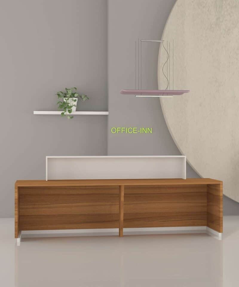 modern minimalistic reception desk