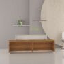 modern minimalistic reception desk
