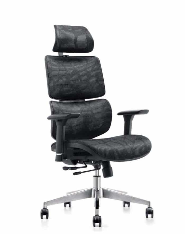 ergonomic mesh office chair in black color 1 https://officeinn.ae