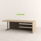 Wooden executive office desk