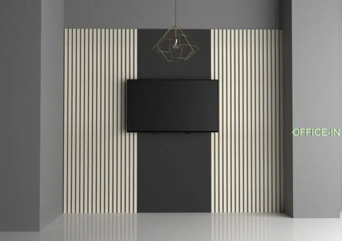 Ebony Dual Stripe Wall Panel