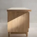 Compact wooden storage unit