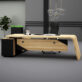 Premium wooden executive desk