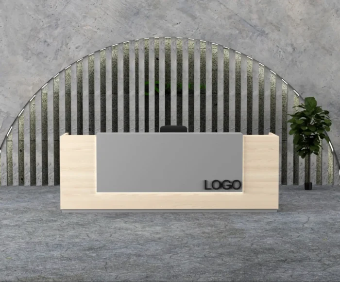 Reception Desk Balena Front (1) Reception Desk Balena Front (1)