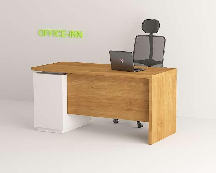 Ergonomic office chair and desk set Ergonomic office chair and desk set