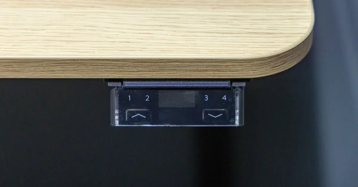Height Adjustable Desks with Sound Absorbing Surface